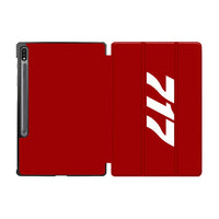 Thumbnail for Boeing 717 Text Designed Samsung Tablet Cases