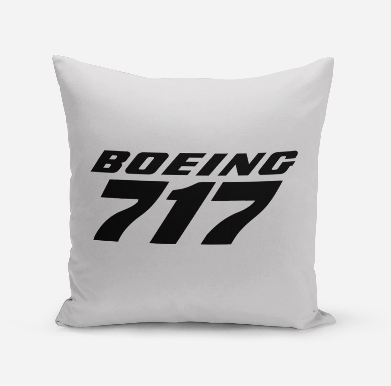 Boeing 717 & Text Designed Pillows