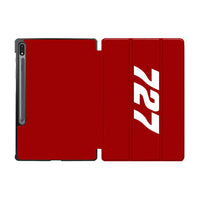Thumbnail for Boeing 727 Text Designed Samsung Tablet Cases