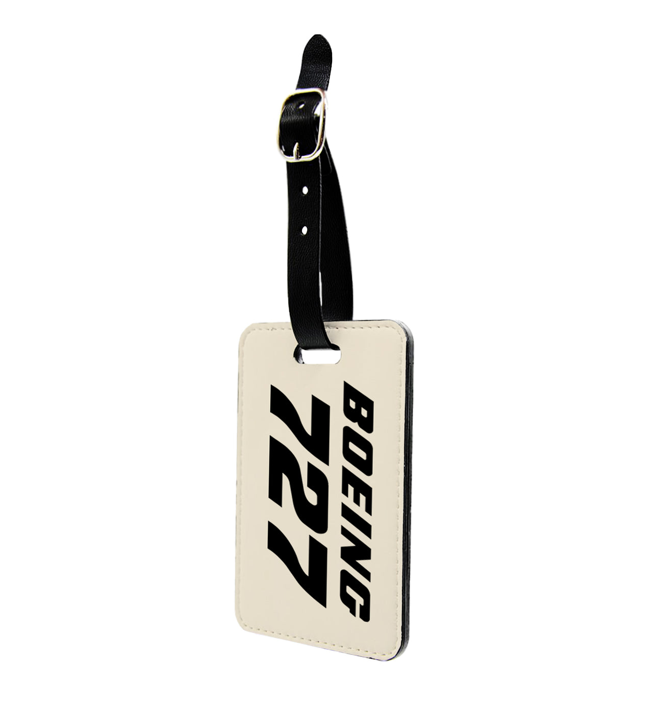 Boeing 727 & Text Designed Luggage Tag