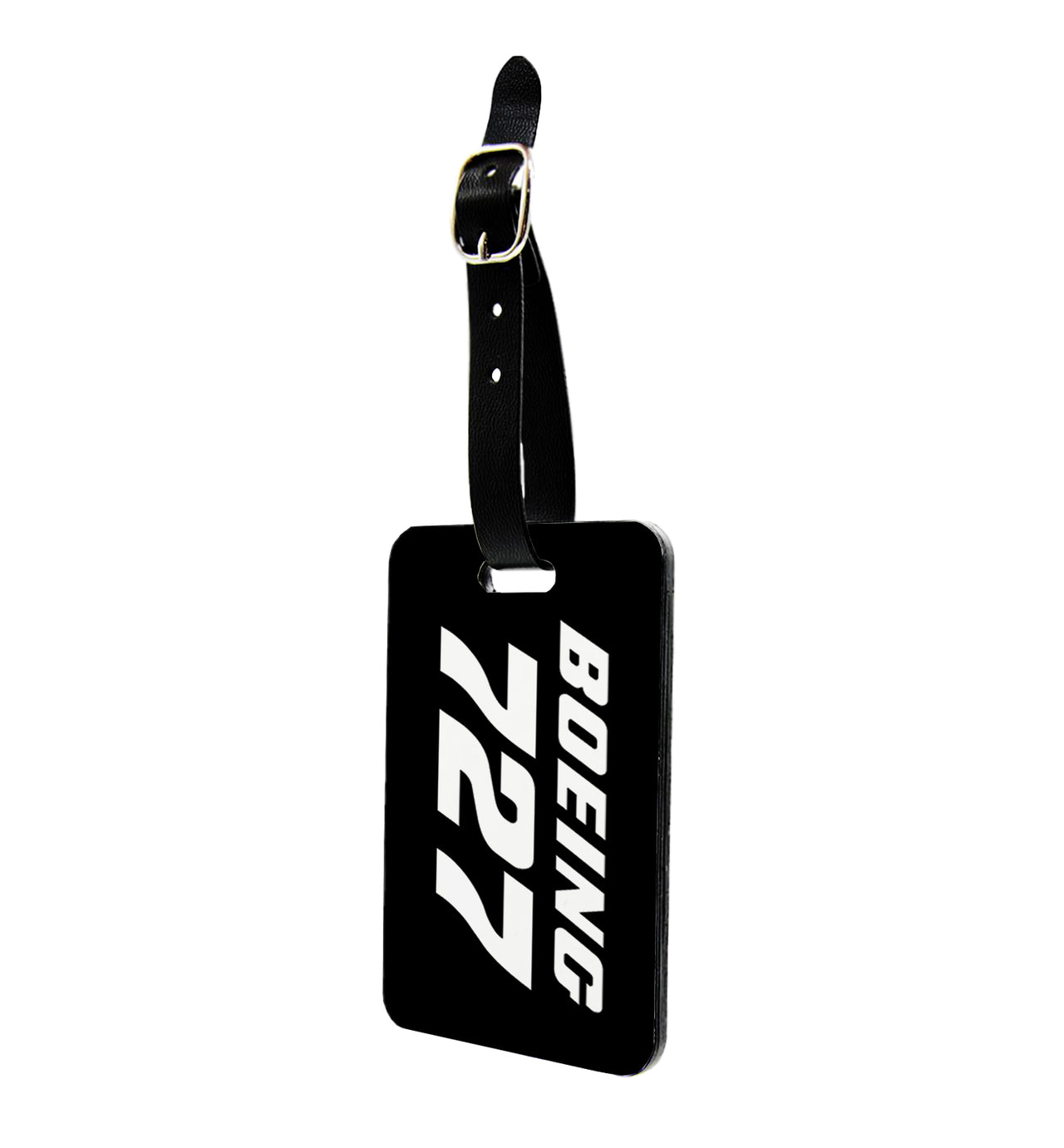 Boeing 727 & Text Designed Luggage Tag