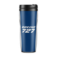 Thumbnail for Boeing 727 & Text Designed Travel Mugs