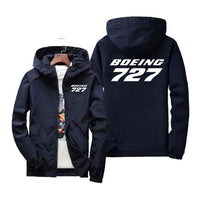 Thumbnail for Boeing 727 & Text Designed Windbreaker Jackets