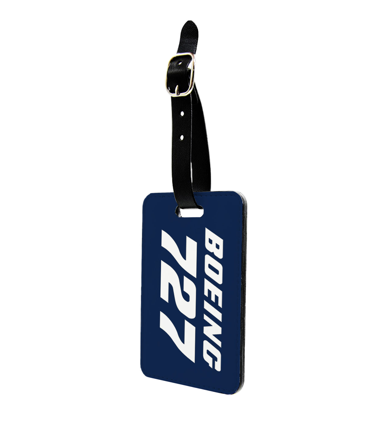 Boeing 727 & Text Designed Luggage Tag