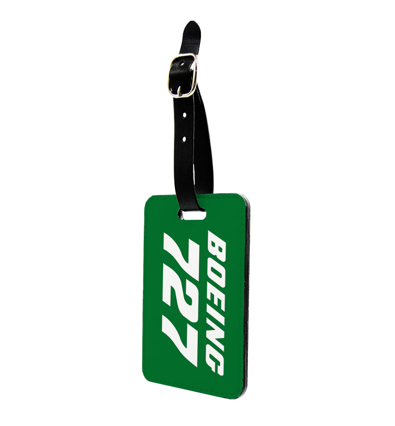 Boeing 727 & Text Designed Luggage Tag