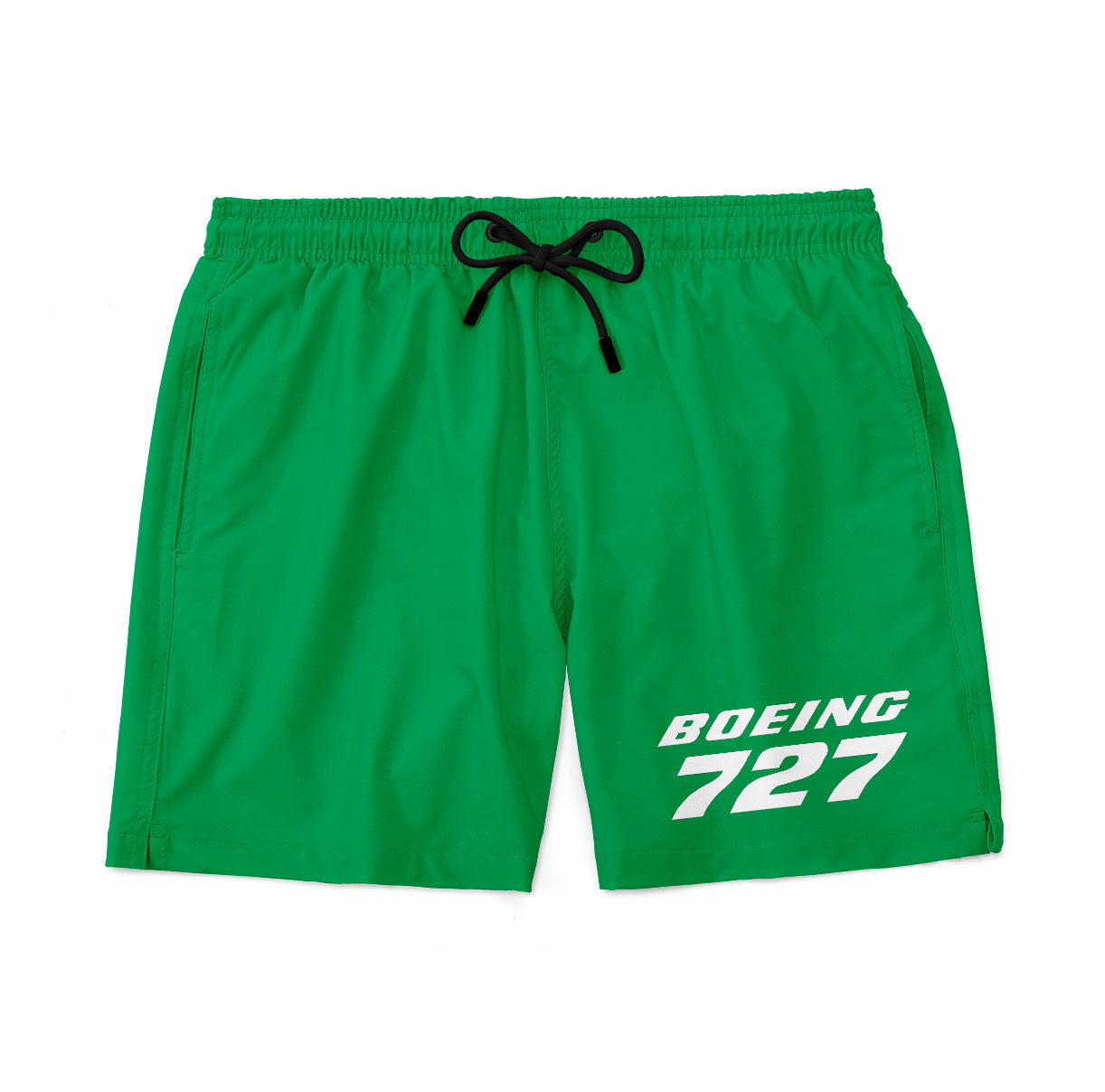 Boeing 727 & Text Designed Swim Trunks & Shorts