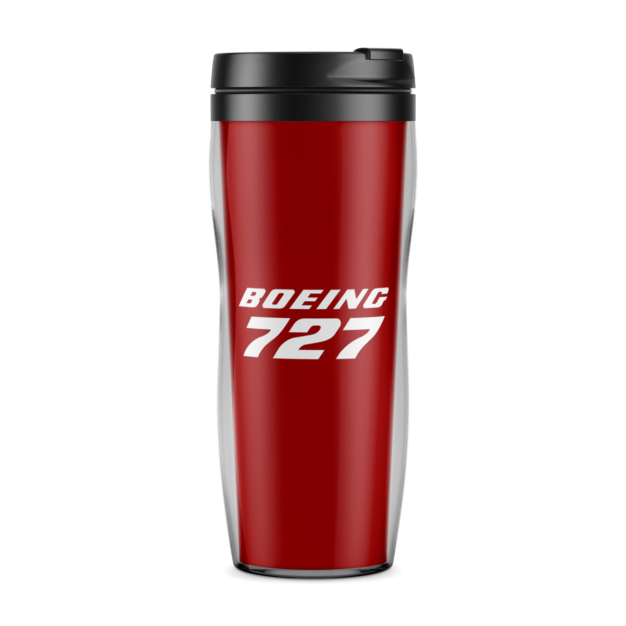 Boeing 727 & Text Designed Travel Mugs