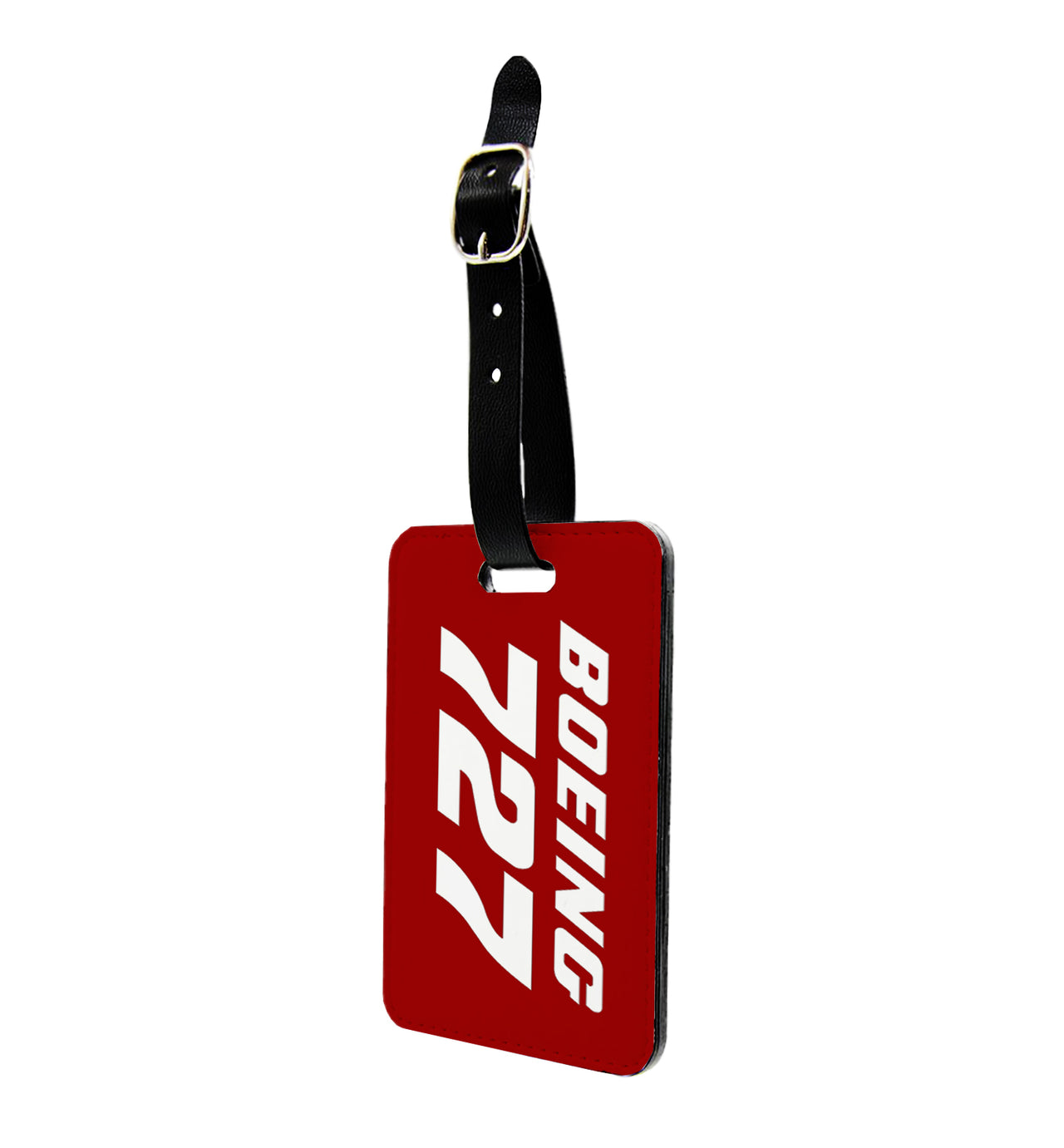 Boeing 727 & Text Designed Luggage Tag