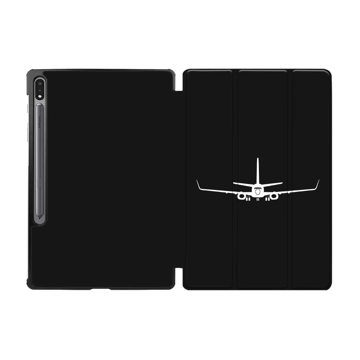 Boeing 737-800NG Silhouette Designed Samsung Tablet Cases