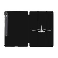 Thumbnail for Boeing 737-800NG Silhouette Designed Samsung Tablet Cases