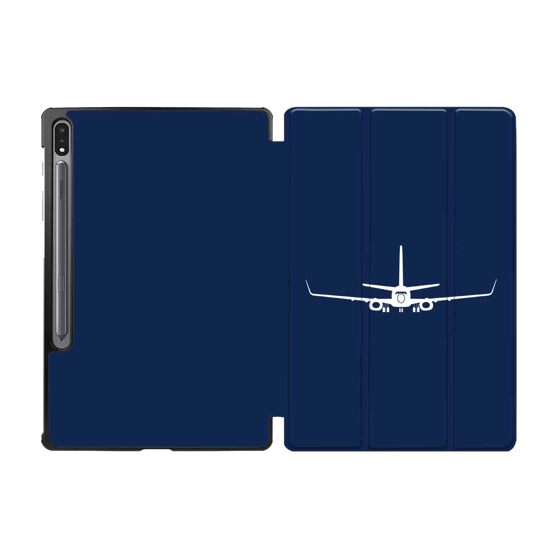 Boeing 737-800NG Silhouette Designed Samsung Tablet Cases