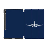 Thumbnail for Boeing 737-800NG Silhouette Designed Samsung Tablet Cases