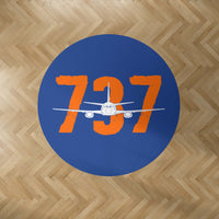 Thumbnail for Boeing 737 Designed Carpet & Floor Mats (Round)