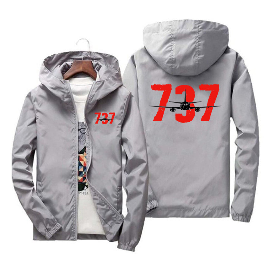 Boeing 737 Designed Windbreaker Jackets