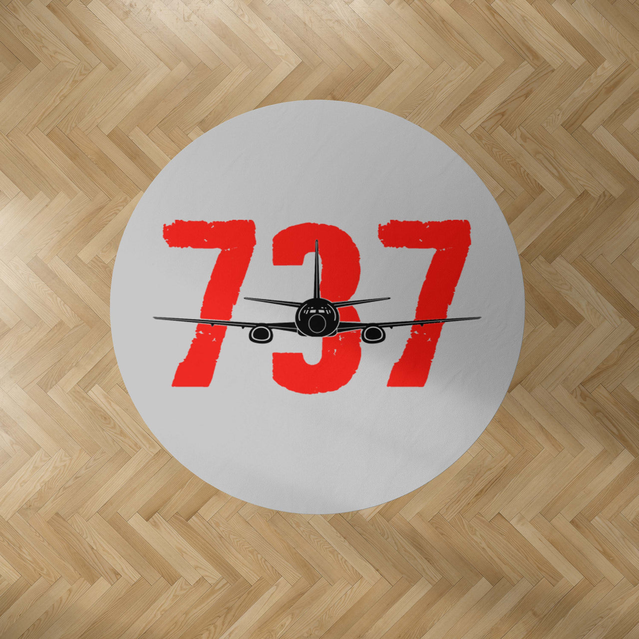 Boeing 737 Designed Carpet & Floor Mats (Round)