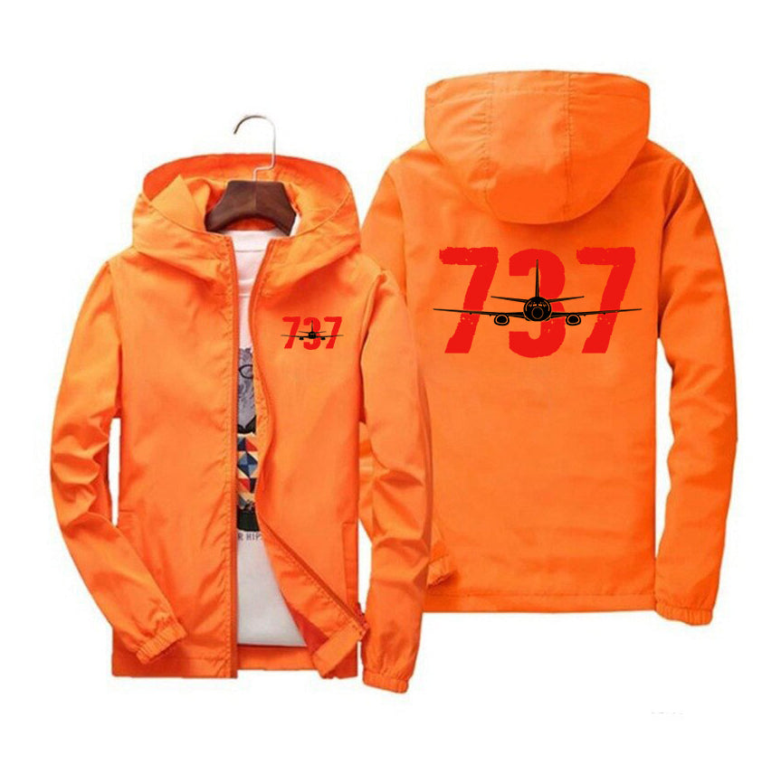 Boeing 737 Designed Windbreaker Jackets