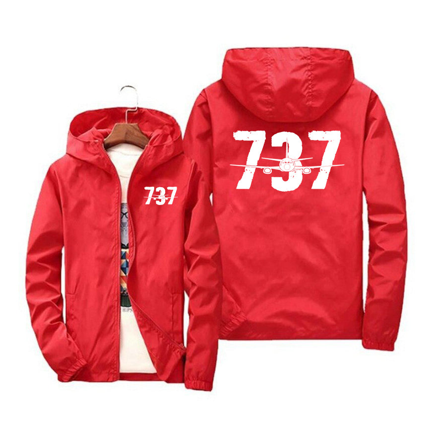 Boeing 737 Designed Windbreaker Jackets