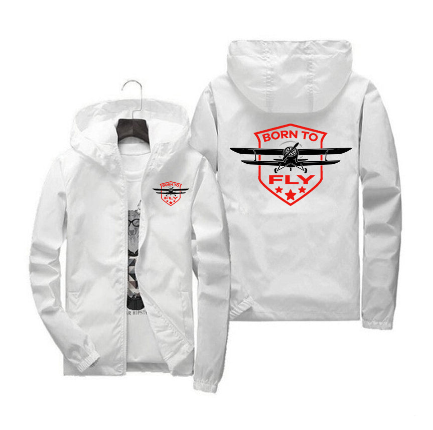 Born To Fly 2 Designed Windbreaker Jackets