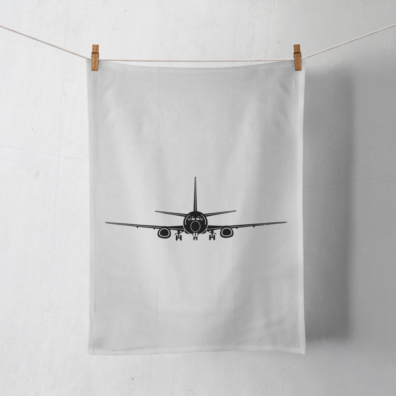 Boeing 737 Silhouette Designed Towels