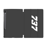 Thumbnail for Boeing 737 Text Designed Samsung Tablet Cases