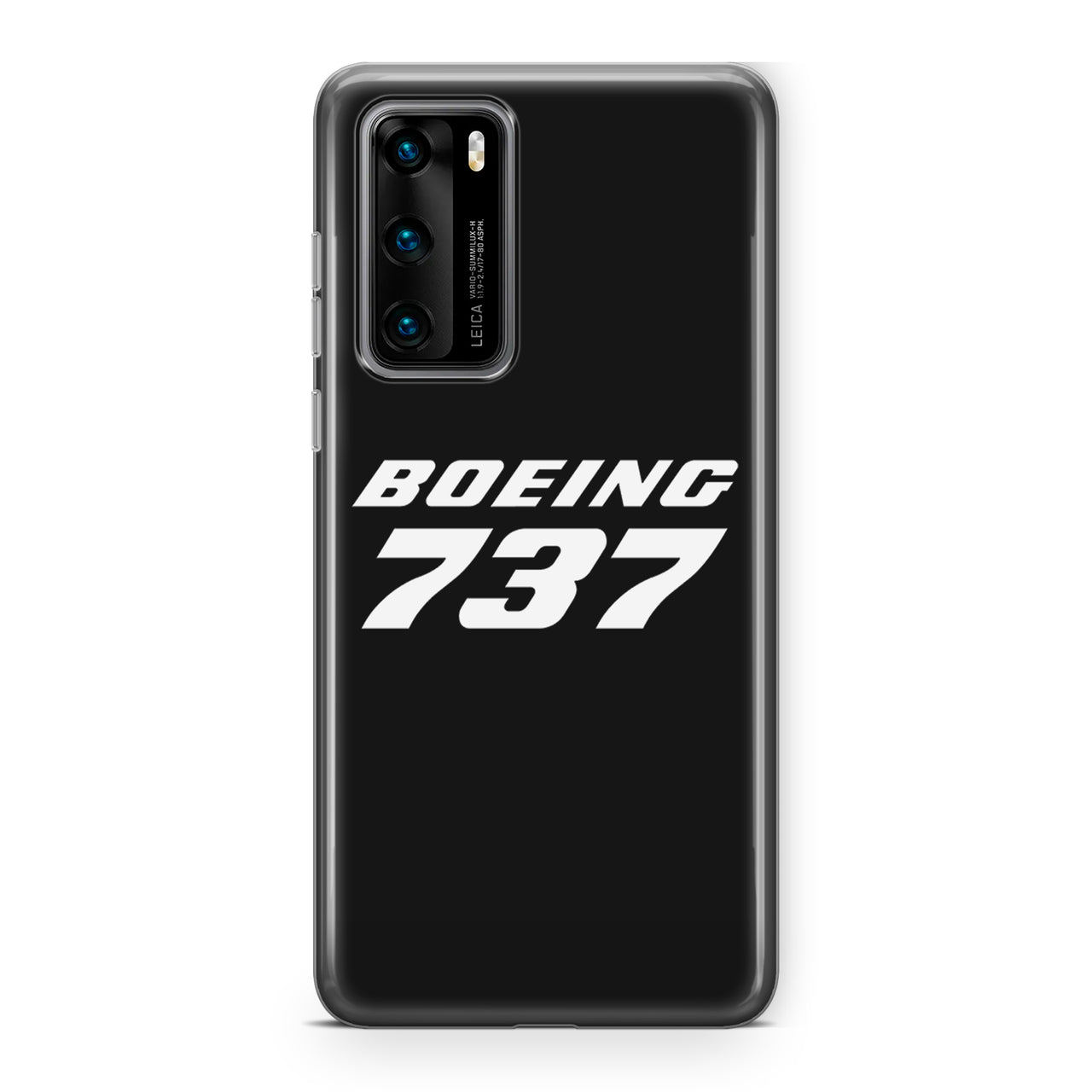 Boeing 737 & Text Designed Huawei Cases