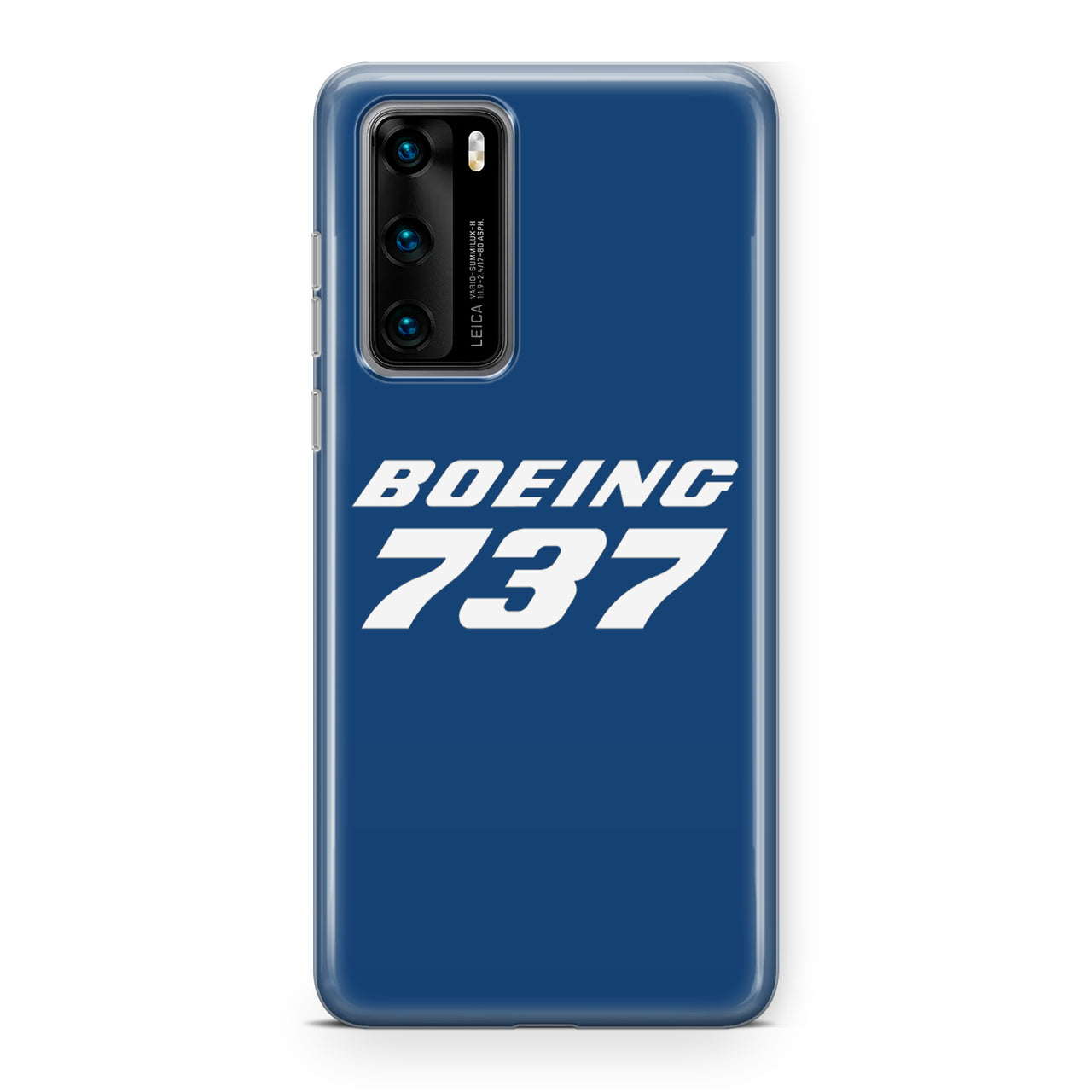 Boeing 737 & Text Designed Huawei Cases