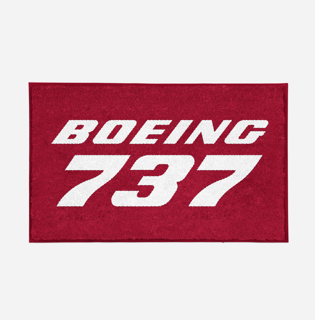 Boeing 737 & Text Designed Door Mats