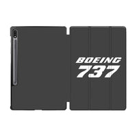 Thumbnail for Boeing 737 & Text Designed Samsung Tablet Cases