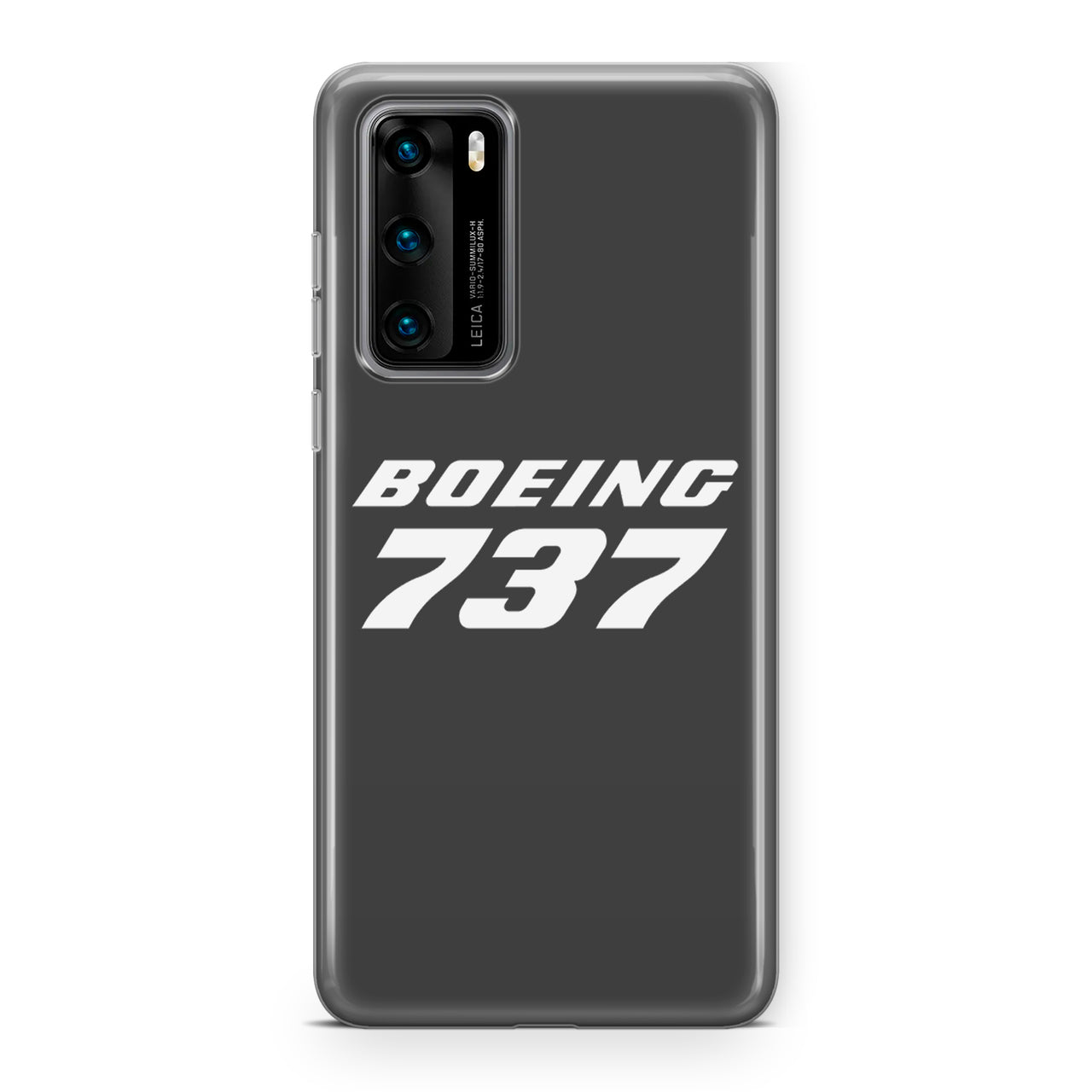 Boeing 737 & Text Designed Huawei Cases