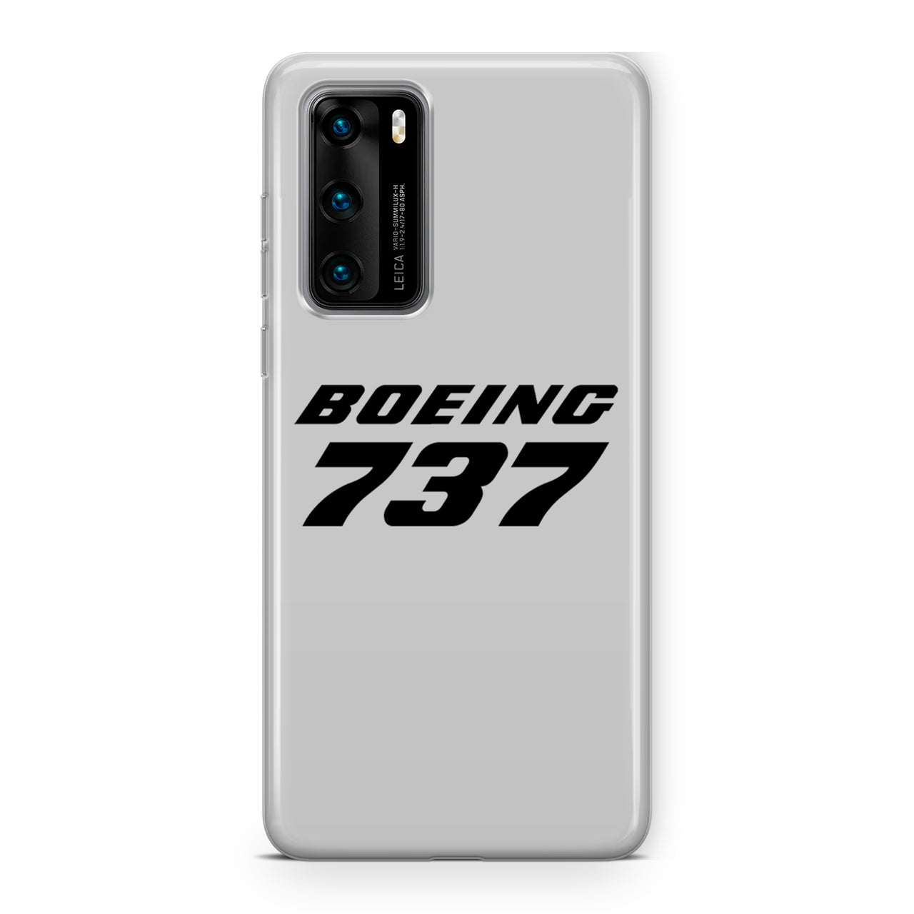 Boeing 737 & Text Designed Huawei Cases