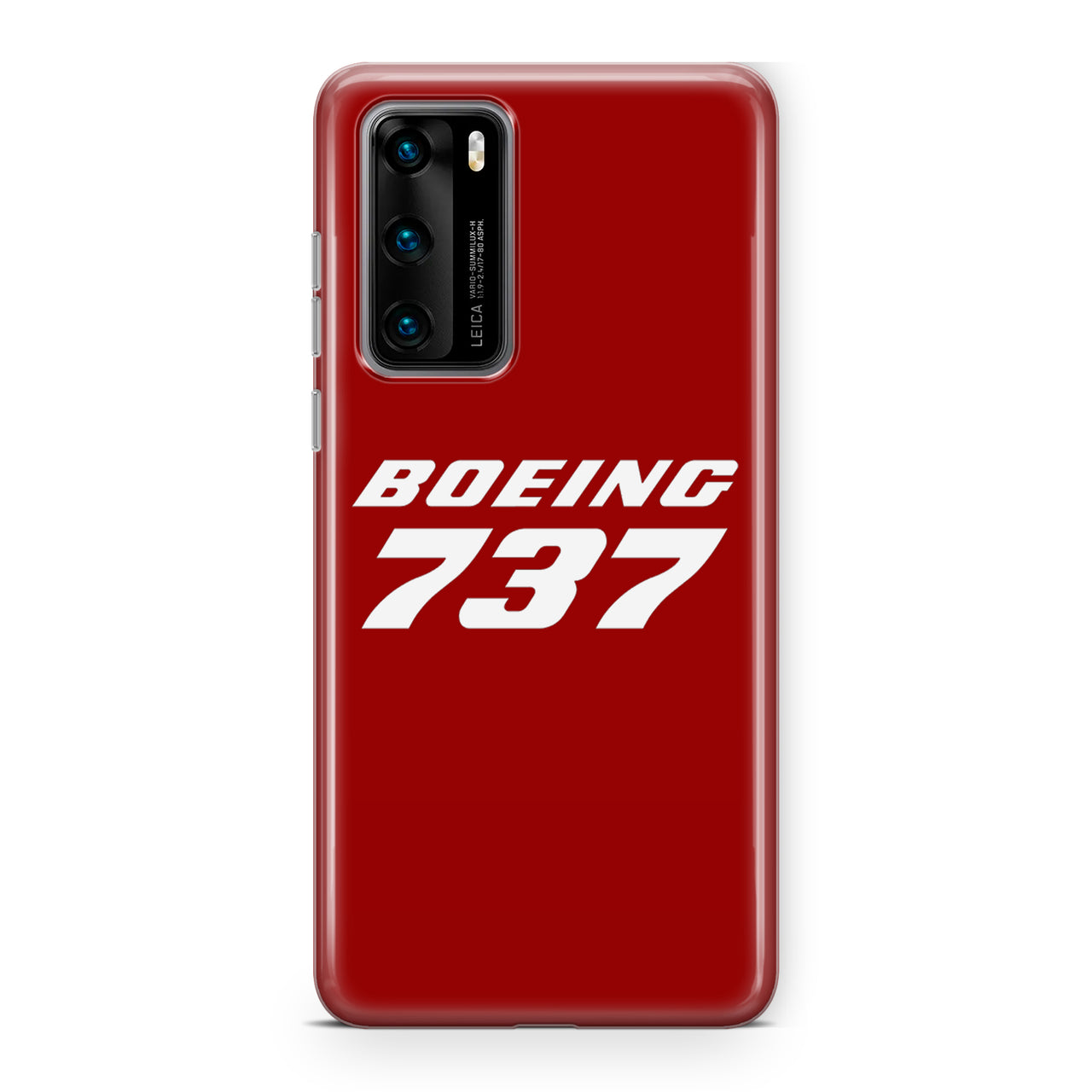 Boeing 737 & Text Designed Huawei Cases