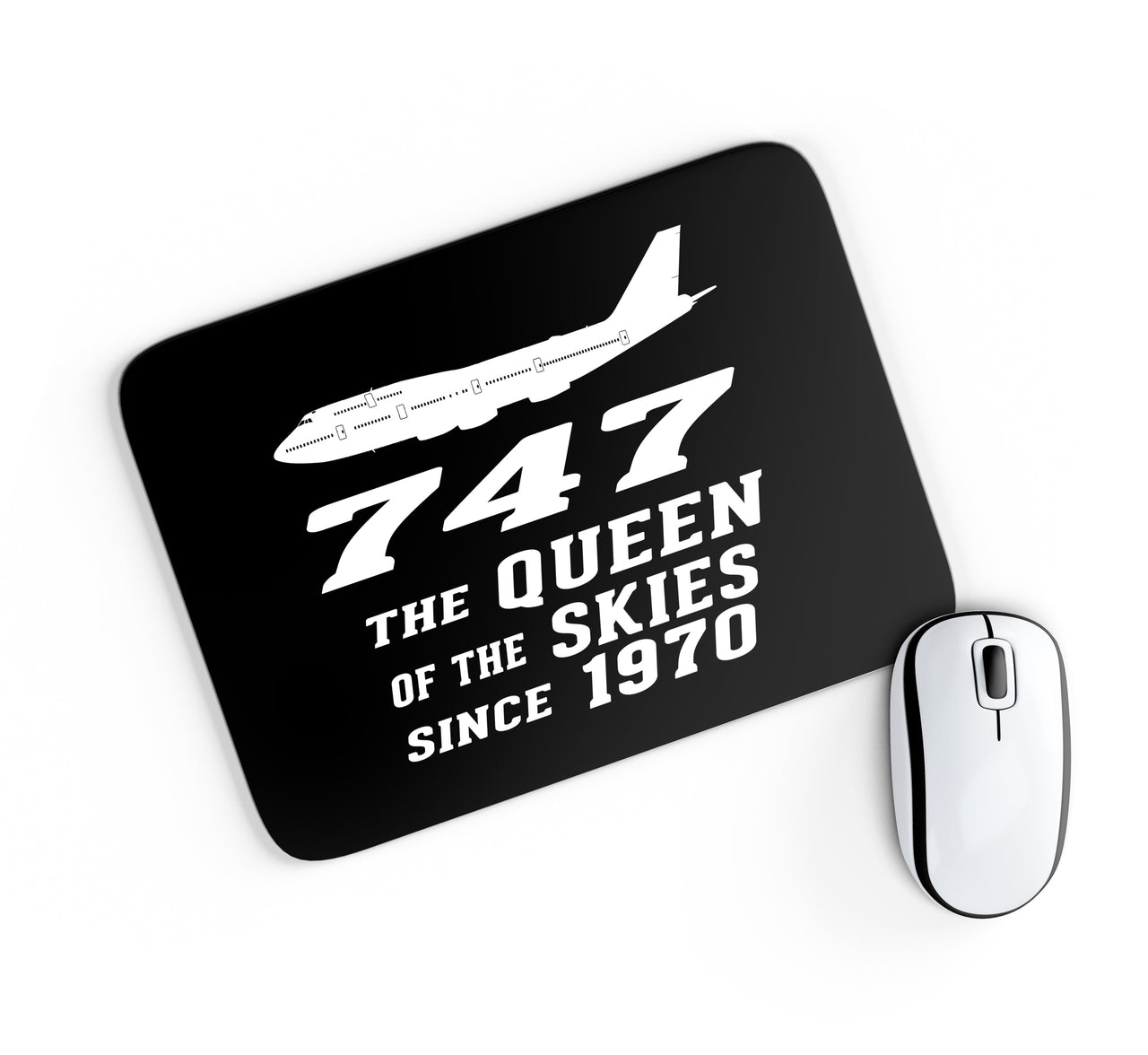 Boeing 747 - Queen of the Skies (2) Designed Mouse Pads