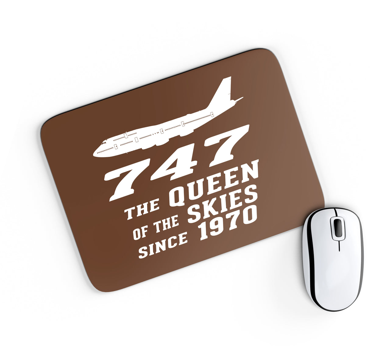 Boeing 747 - Queen of the Skies (2) Designed Mouse Pads