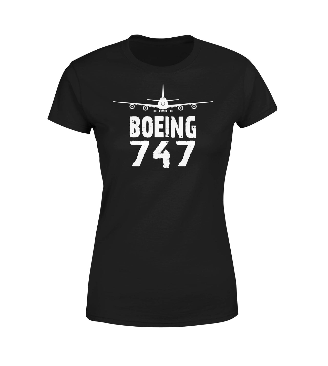 Boeing 747 & Plane Designed Women T-Shirts