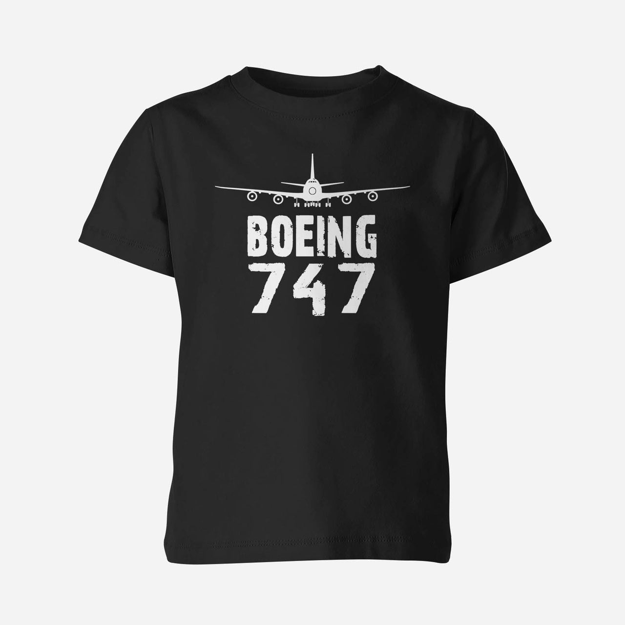 Boeing 747 & Plane Designed Children T-Shirts