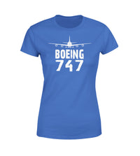 Thumbnail for Boeing 747 & Plane Designed Women T-Shirts