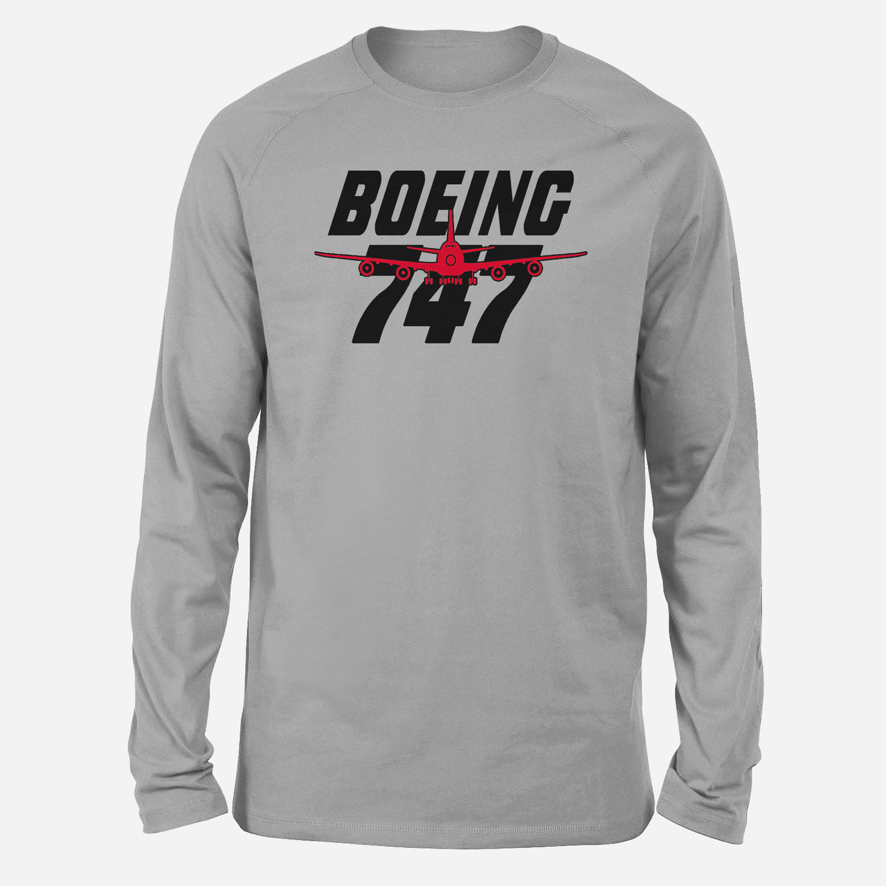 Amazing Boeing 747 Designed Long-Sleeve T-Shirts