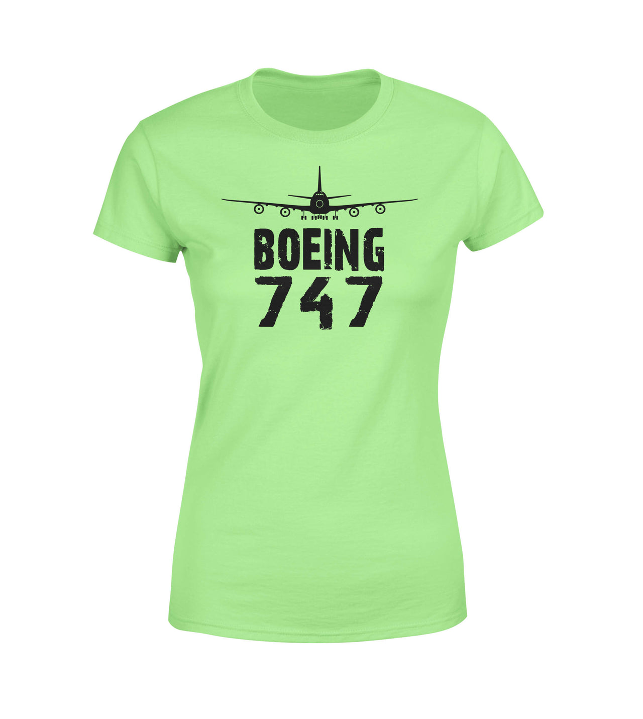 Boeing 747 & Plane Designed Women T-Shirts