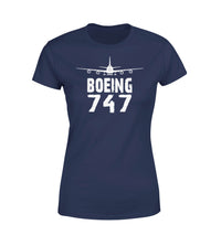 Thumbnail for Boeing 747 & Plane Designed Women T-Shirts