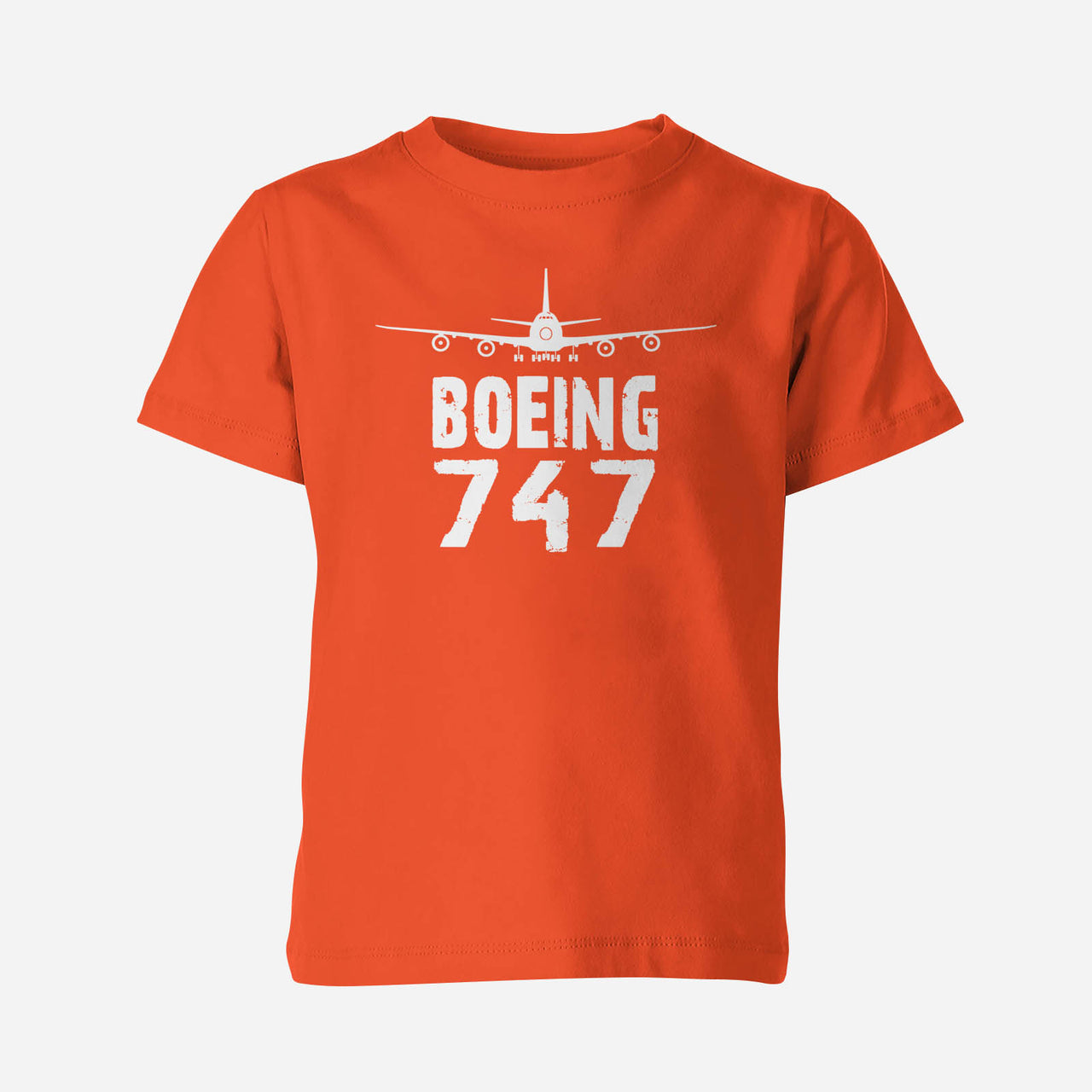 Boeing 747 & Plane Designed Children T-Shirts