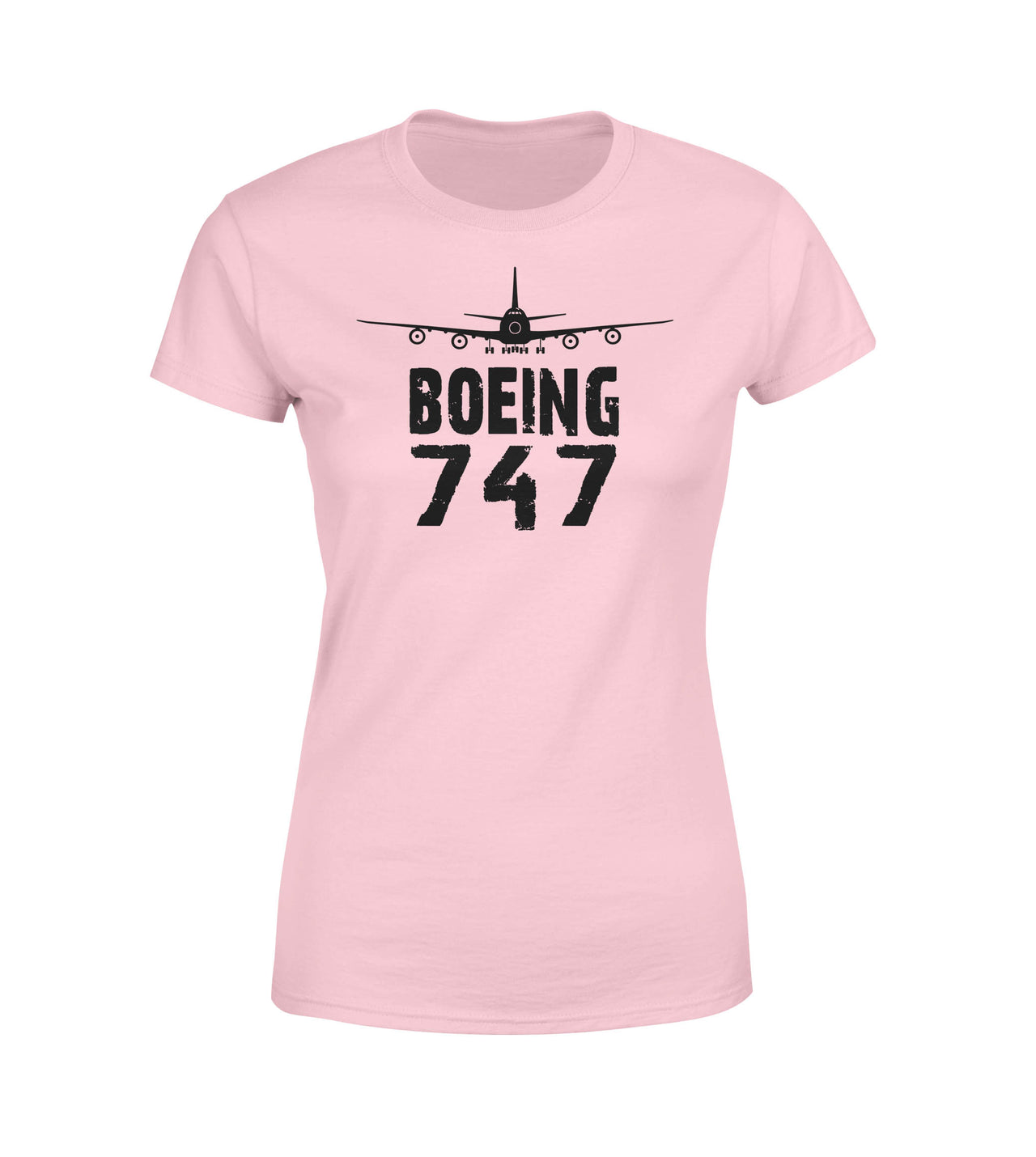 Boeing 747 & Plane Designed Women T-Shirts