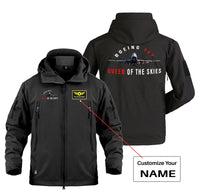 Thumbnail for Boeing 747 Queen of the Skies Designed Military Jackets (Customizable)