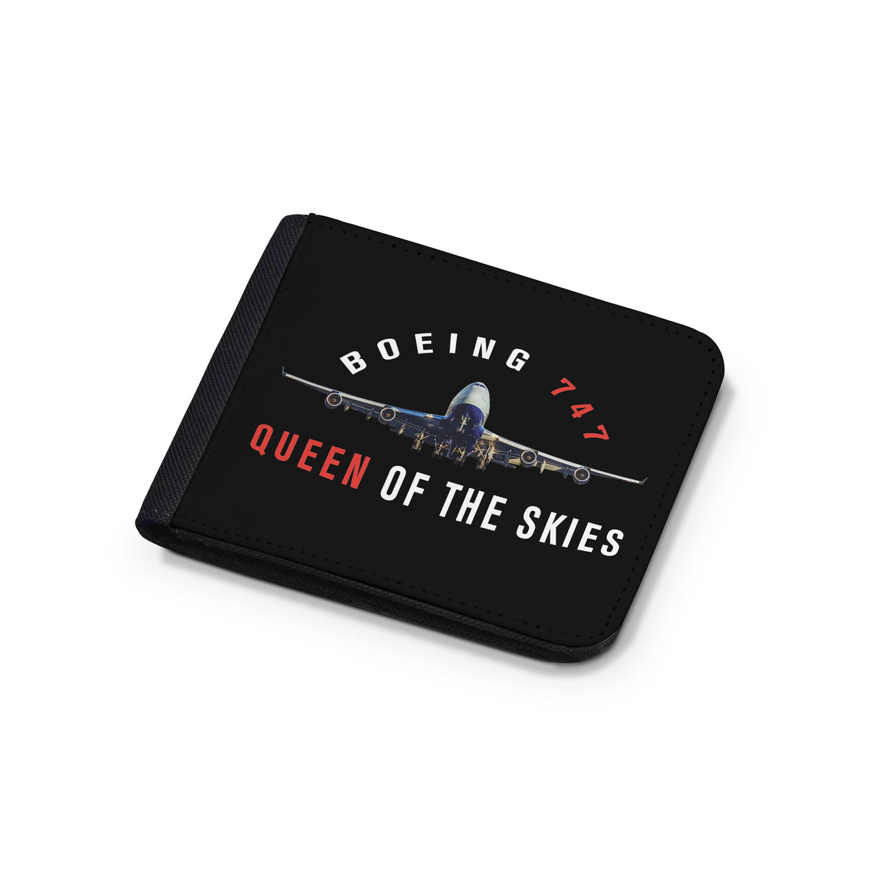 Boeing 747 Queen of the Skies Designed Wallets