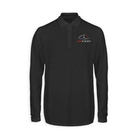 Thumbnail for Boeing 747 Queen of the Skies Designed Long Sleeve Polo T-Shirts