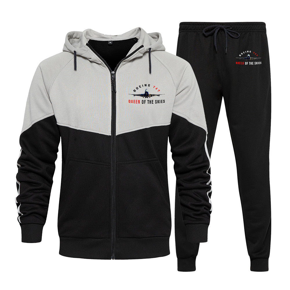 Boeing 747 Queen of the Skies Designed Colourful Z. Hoodies & Sweatpants