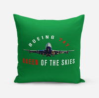 Thumbnail for Boeing 747 Queen of the Skies Designed Pillows