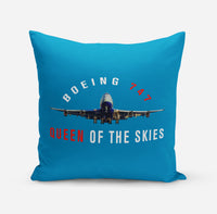 Thumbnail for Boeing 747 Queen of the Skies Designed Pillows