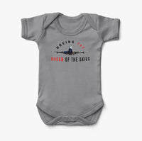 Thumbnail for Boeing 747 Queen of the Skies Designed Baby Bodysuits