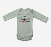 Thumbnail for Boeing 747 Queen of the Skies Designed Baby Bodysuits