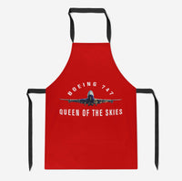 Thumbnail for Boeing 747 Queen of the Skies Designed Kitchen Aprons